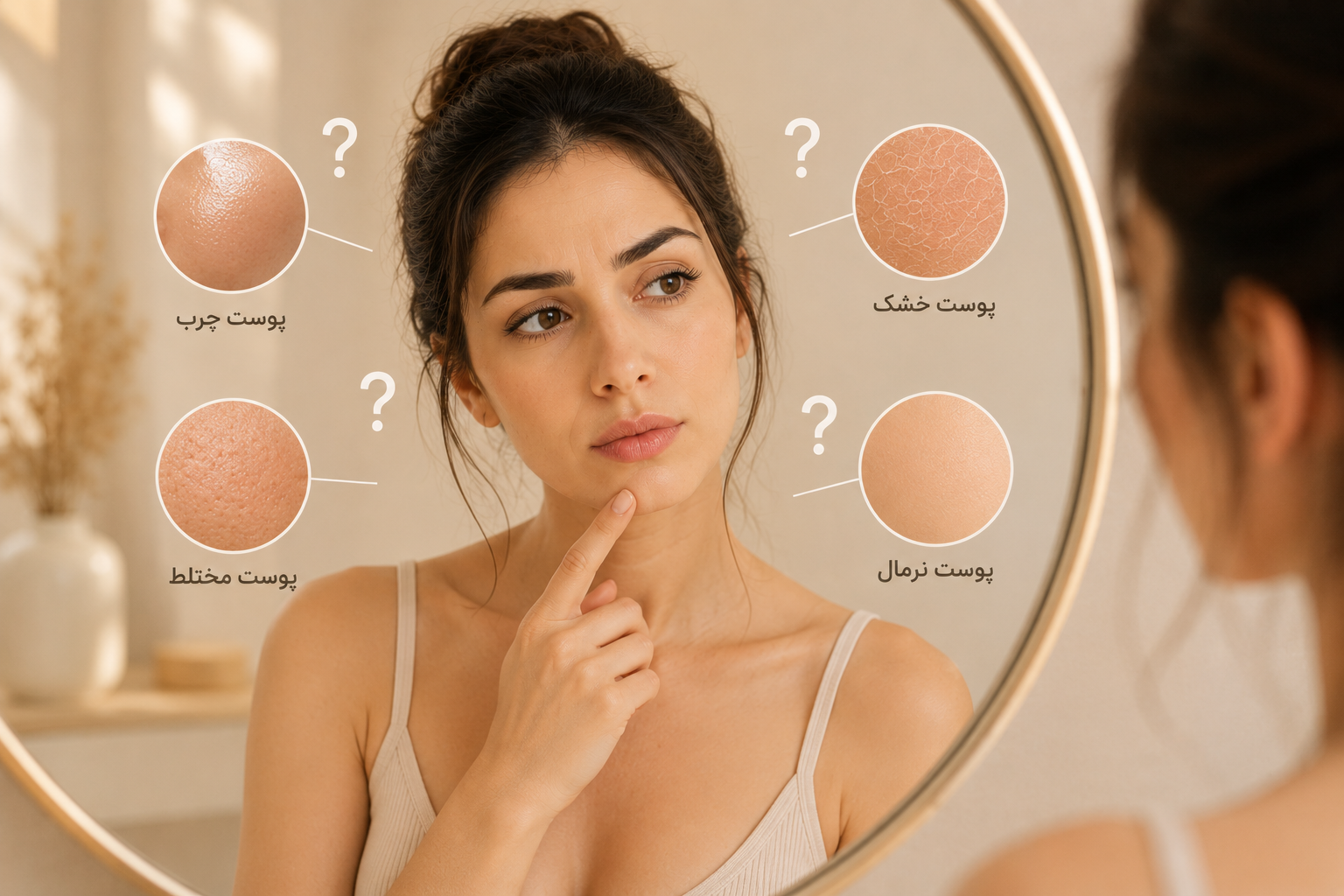 از کجا بفهمم نوع پوستم چیه؟