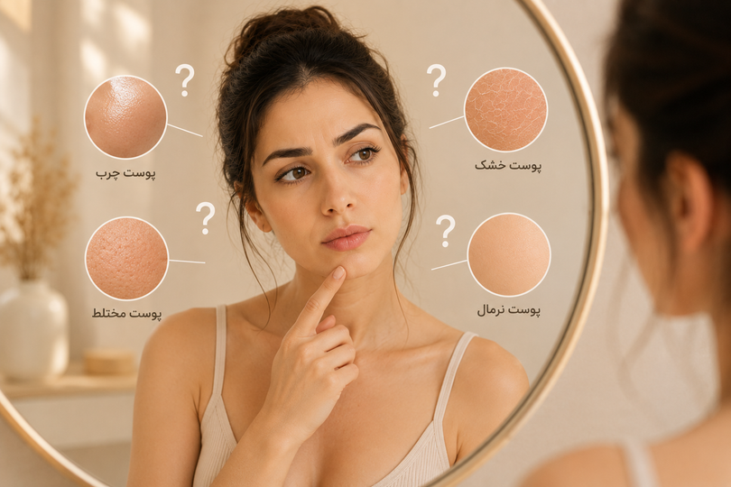 از کجا بفهمم نوع پوستم چیه؟