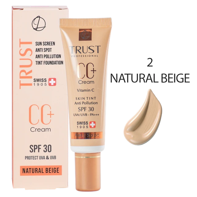 سی سی کرم پلاس تراست شماره 2 (بژ طبیعی)‌