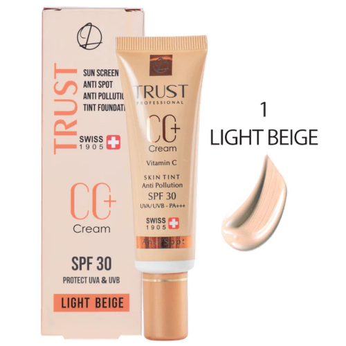 سی سی کرم پلاس تراست شماره 1 (بژ روشن)